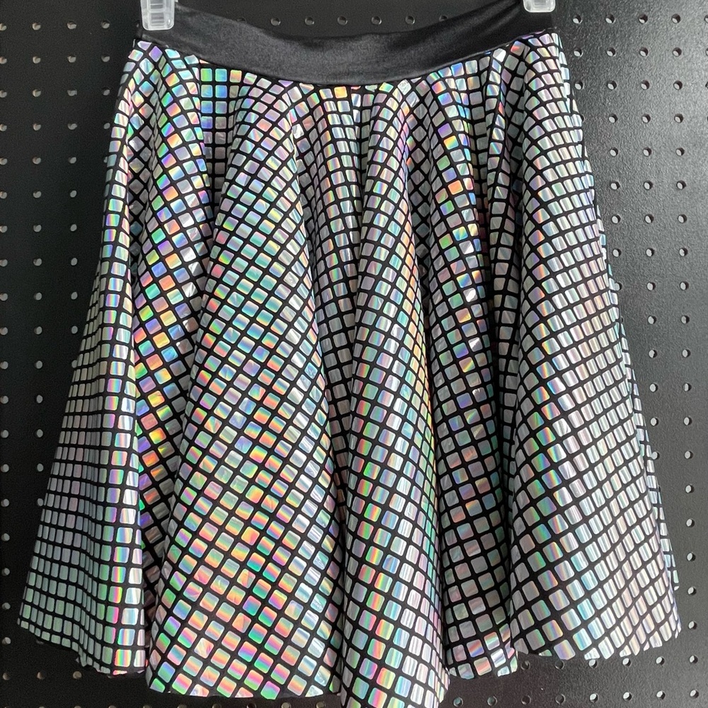 Blackmilk Sample Cube Evil Skater Skirt size S